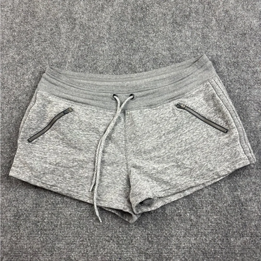 ATHLETA Women’s Grey Heathered Boho Short size: Medium - Picture 2 of 9